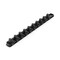 Tekton 1/2 Inch Drive x 13 Inch Socket Rail, 10 Clips (Black) OSR22210 - alternate 1
